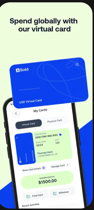Boldswitch IOS app